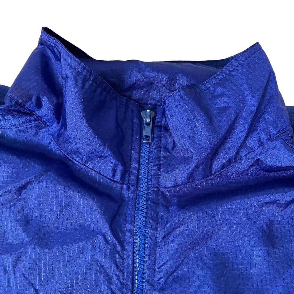 Vintage Umbro Jacket Adult Large Blue Windbreaker Lightweight Breathable Men L - Picture 2 of 13